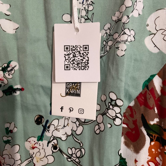 Floral Maxi Dress by Grace Karin - Picture 3 of 4